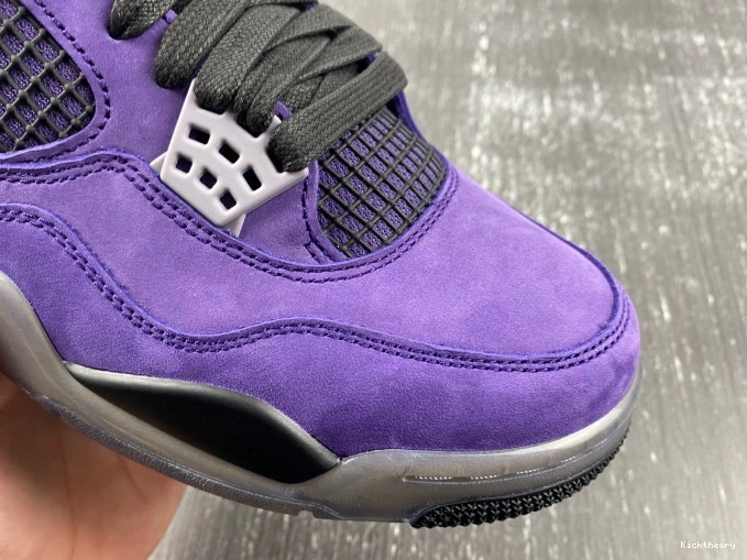 Kicktheory Scott Purple Jordan Suede 4 Travis x Air 0714